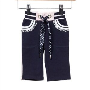 Monnalisa Girls Drawstring Pants‎ w/Tags 3M
